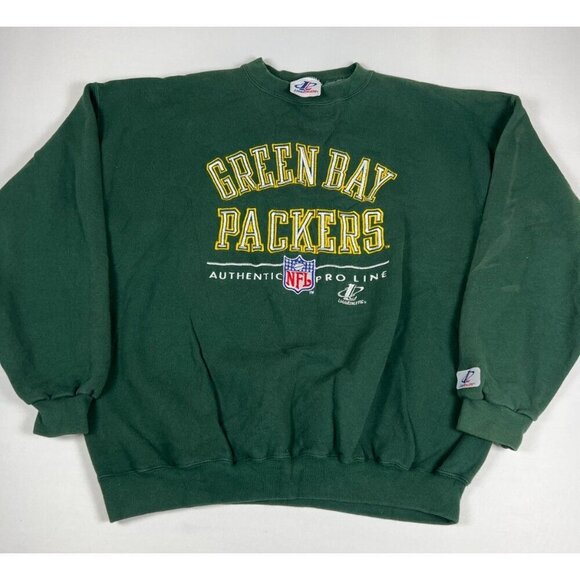 Other - Logo Athletic Mens XL Green Bay Packers NFL Pro Line Sweatshirt Green